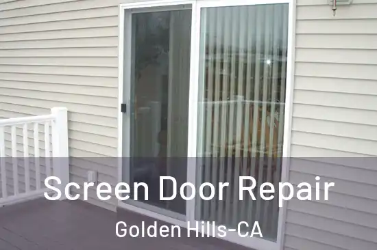  Screen Door Repair Golden Hills-CA